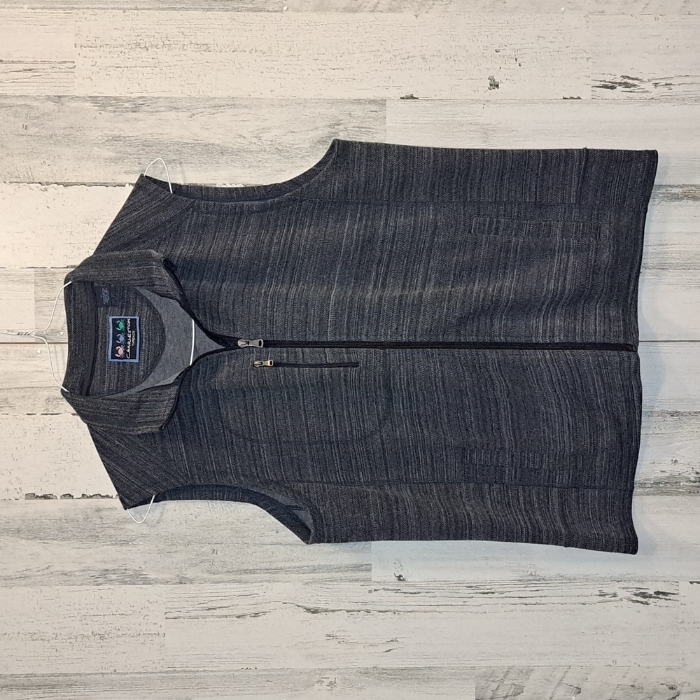 1118 Charleston Threads Zip Up Vest